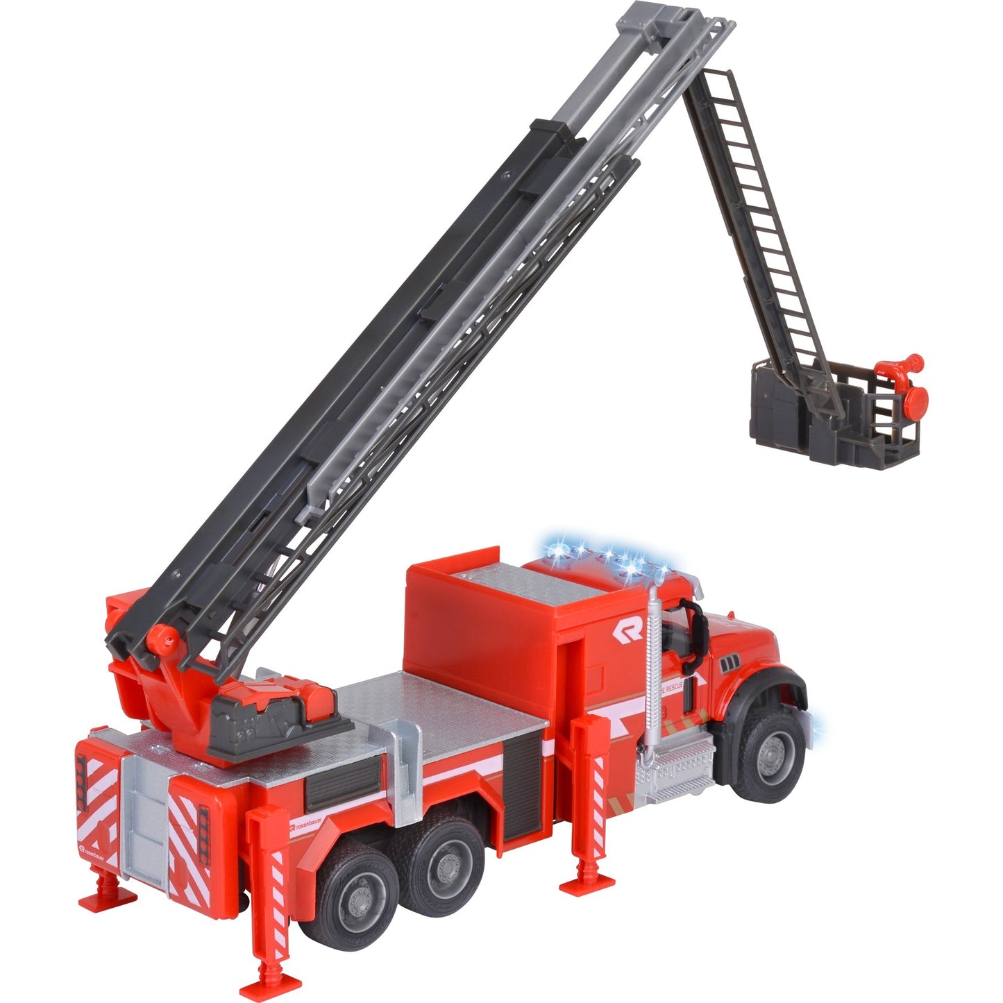 Majorette Mack Granite Feuerwehr-Truck, Spielfahrzeug