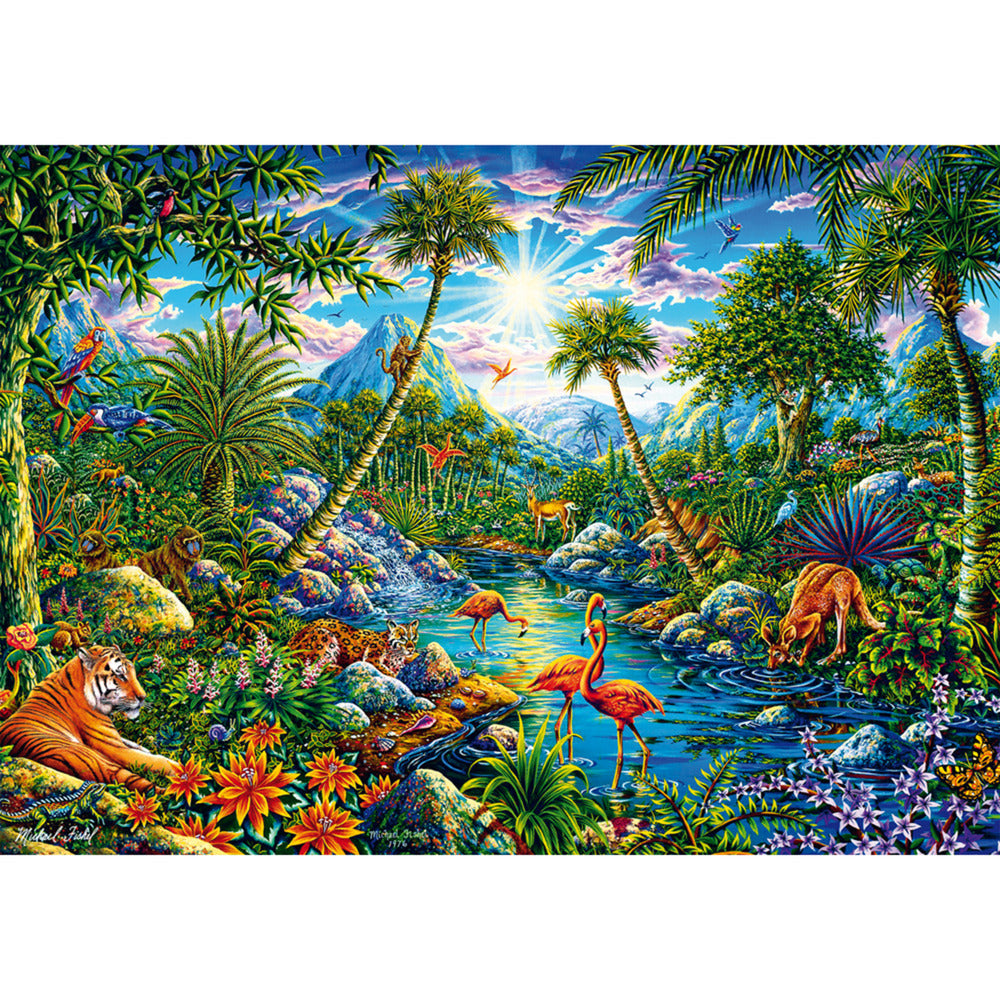 Michael Fishel: Inselparadies, Puzzle