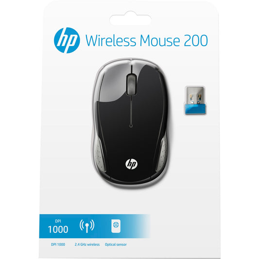 HP Wireless Maus 200 (schwarz)