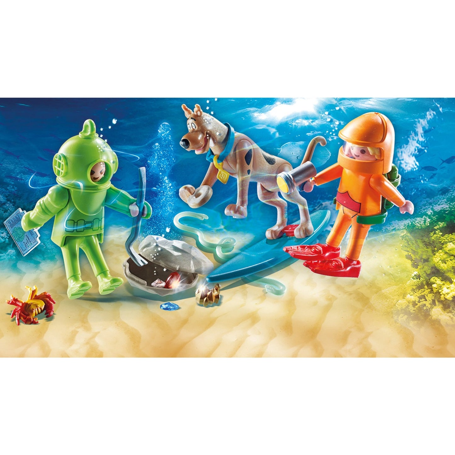 PLAYMOBIL 70708 SCOOBY-DOO! Abenteuer mit Ghost of Captain Cutler, Konstruktionsspielzeug