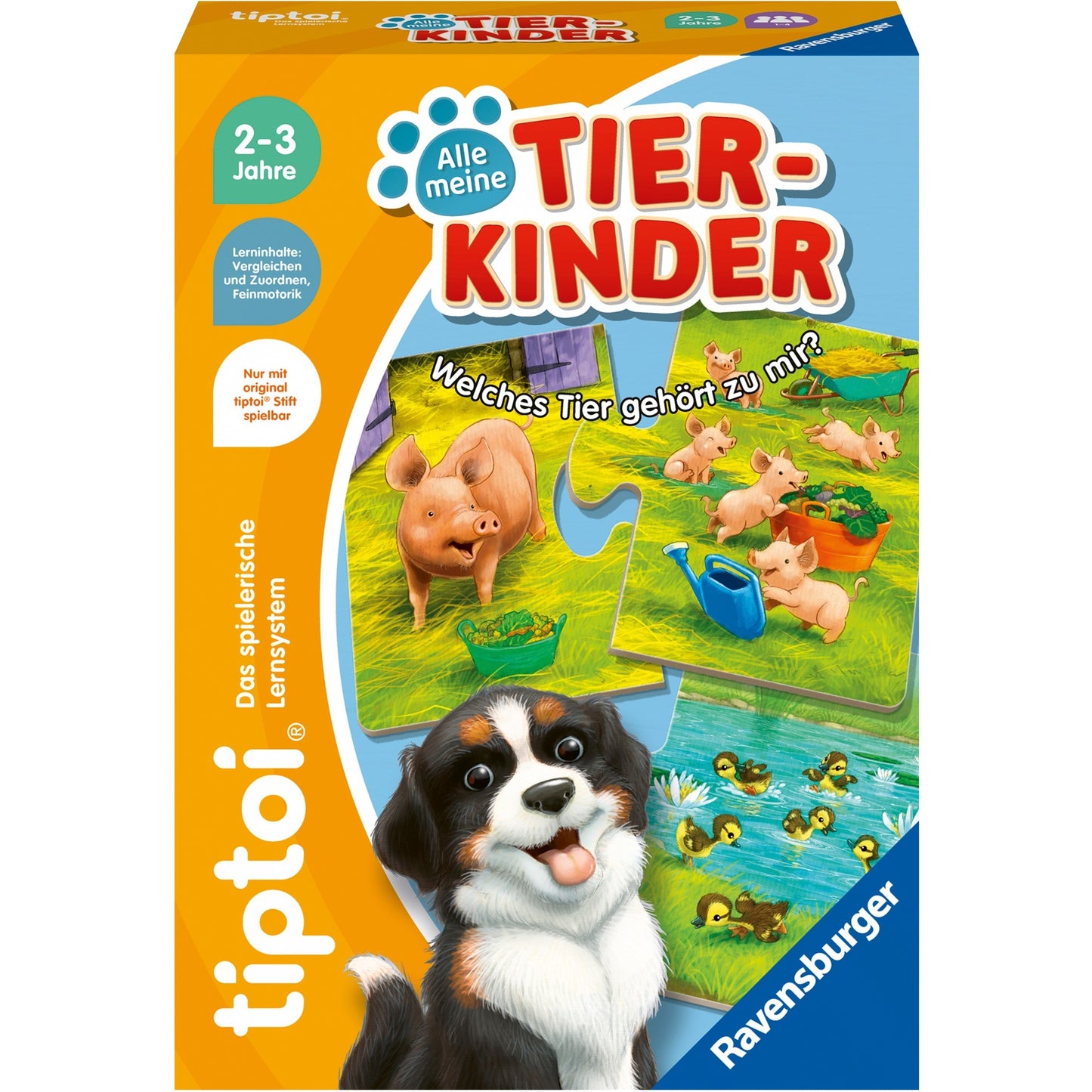 Ravensburger tiptoi Puzzle Alle meine Tierkinder