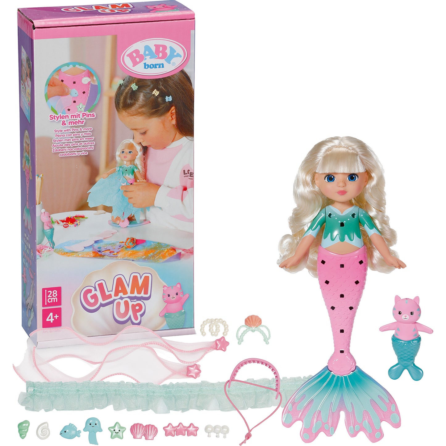 BABY born Glam Up Sparkle, Puppe