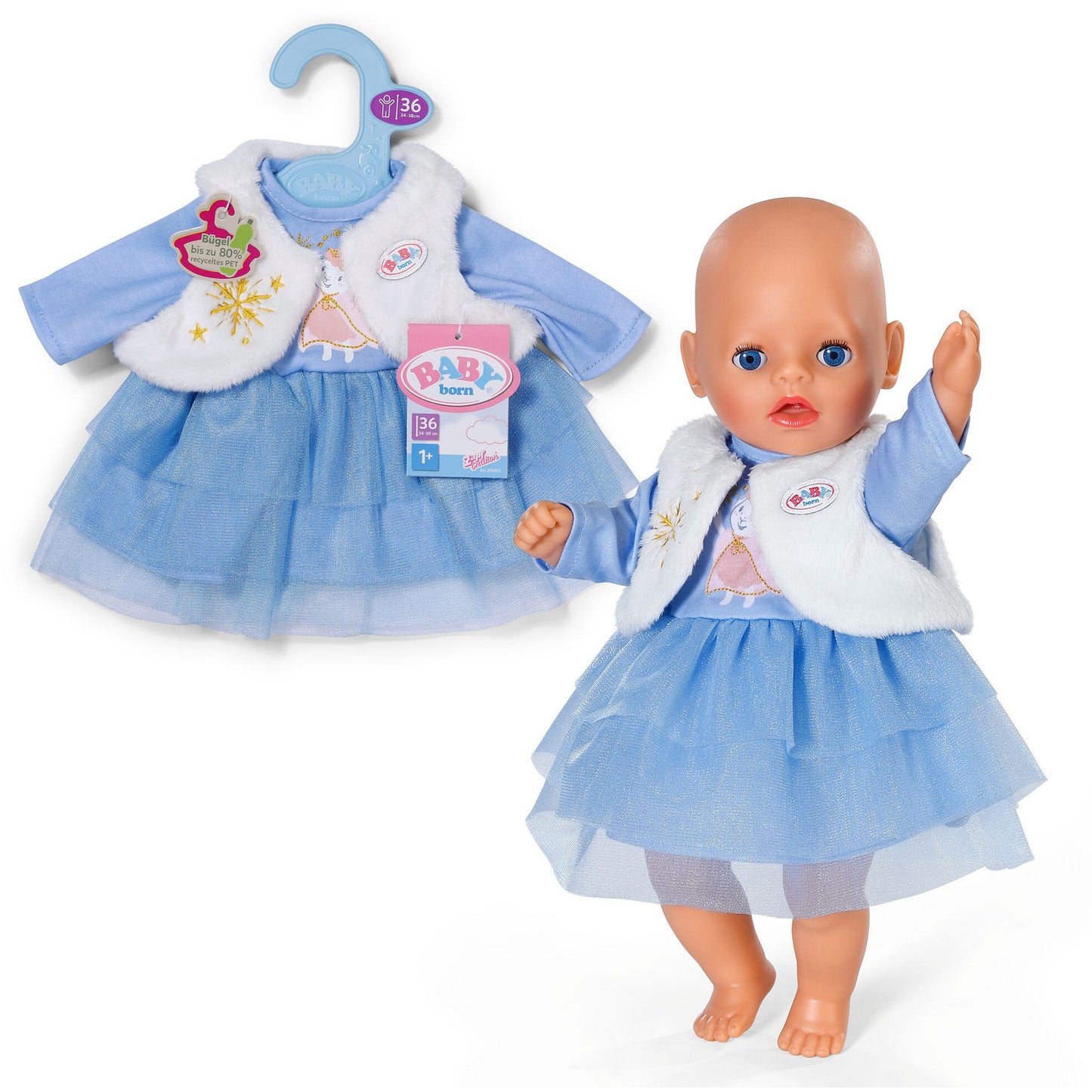 BABY born Winterkleid 36cm, Puppenzubehör