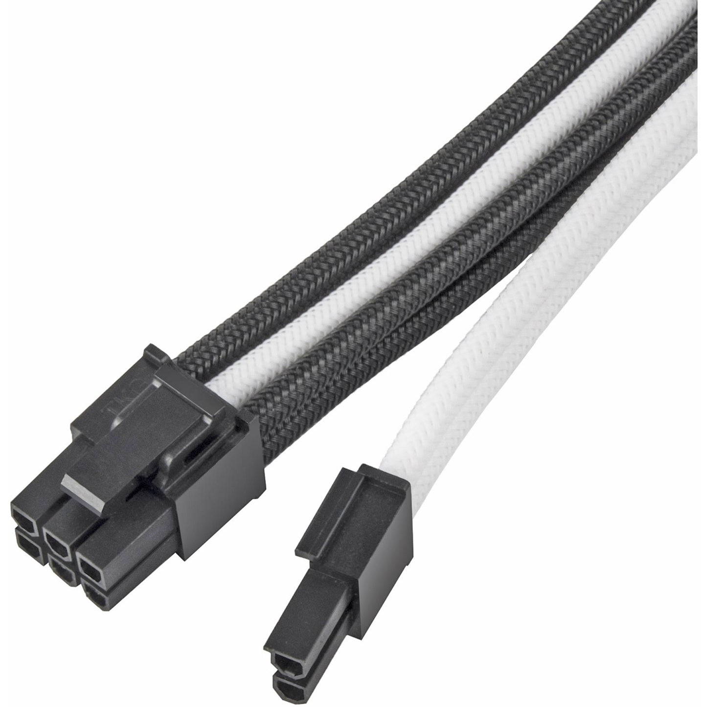 Silverstone Technology PCIe Verlängerungskabel SST-PP07E-PCIBW (schwarz/weiss, 30cm)