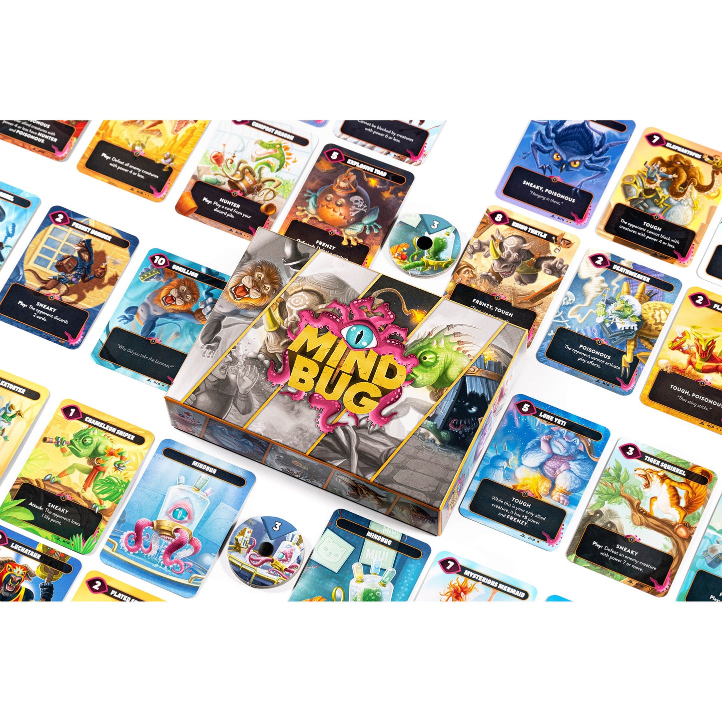 Mindbug: Der erste Kontakt, Kartenspiel