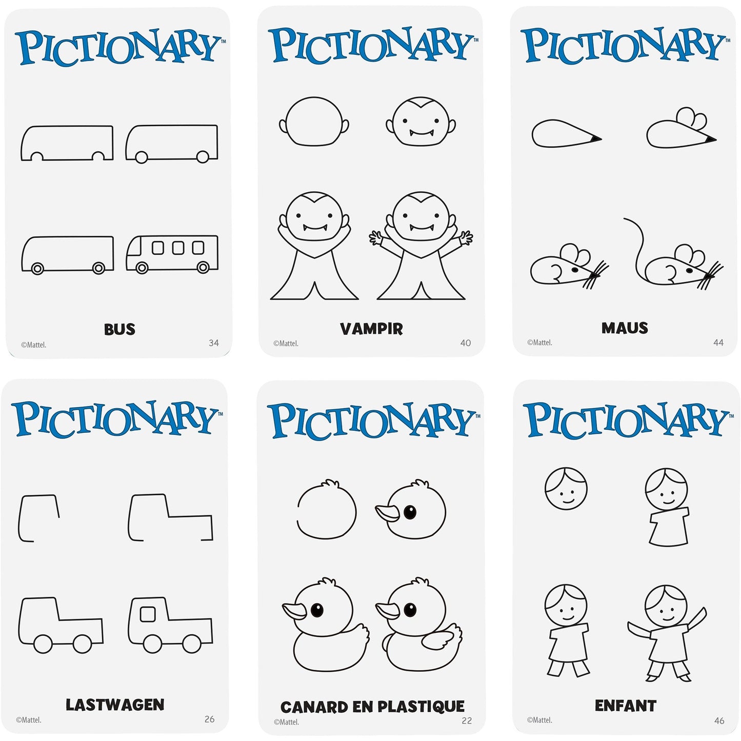 Pictionary, Brettspiel