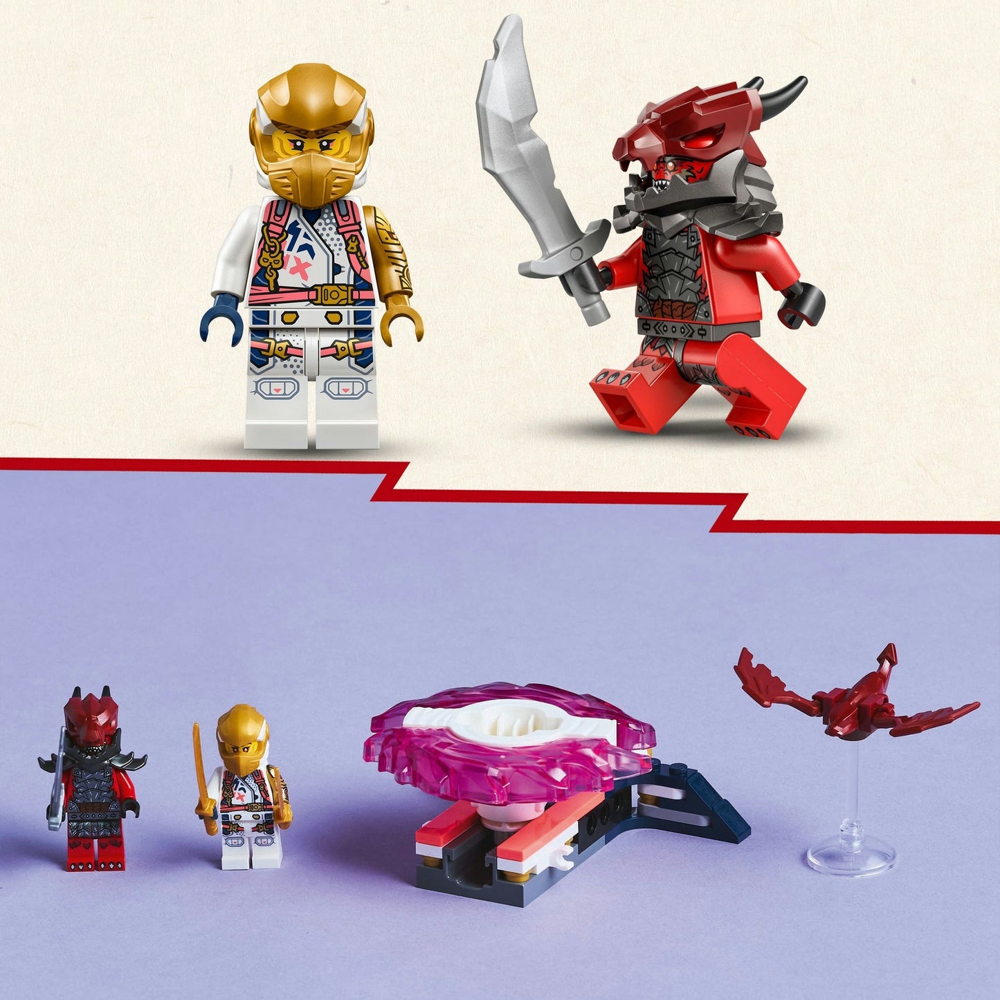 71824 Ninjago Soras Drachen-Spinjizu-Spinner, Konstruktionsspielzeug