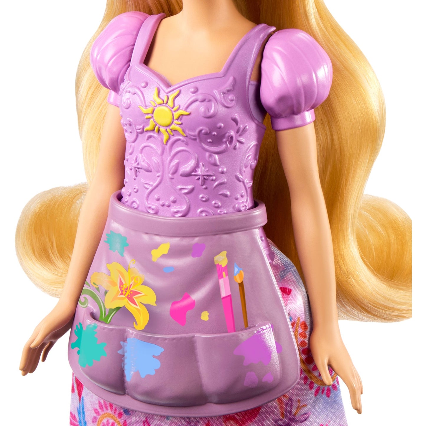 Disney Princess 2-in-1-Geschichten Rapunzel-Modepuppe