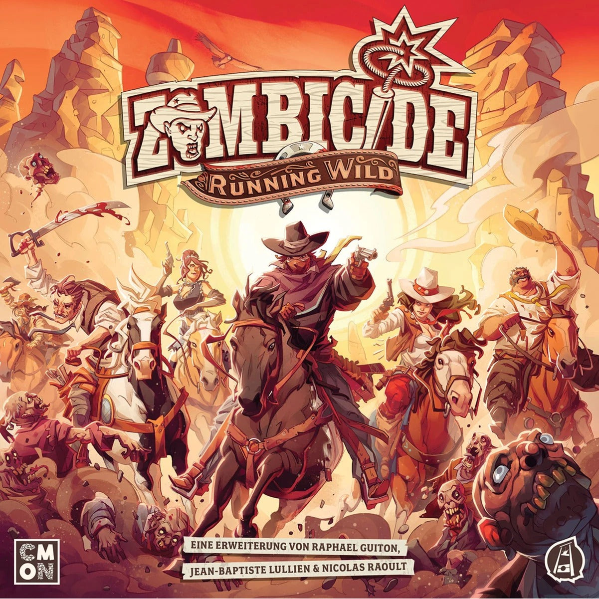 Asmodee Zombicide: Undead or Alive - Running Wild, Brettspiel