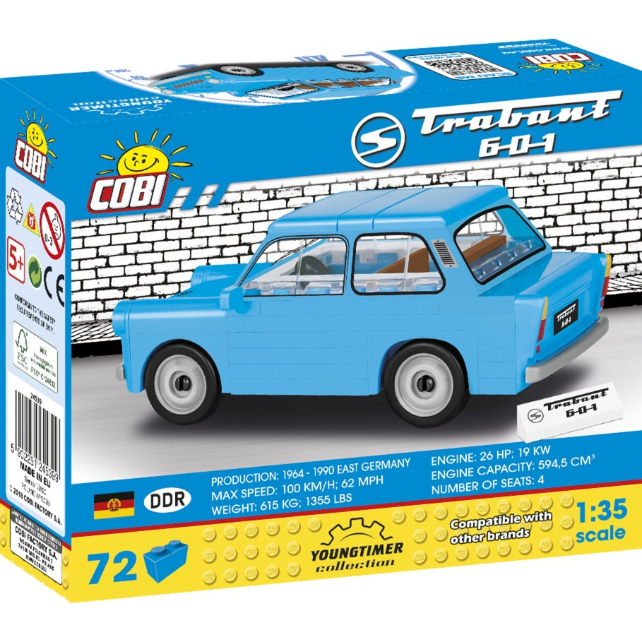 Youngtimer Trabant 601, Konstruktionsspielzeug