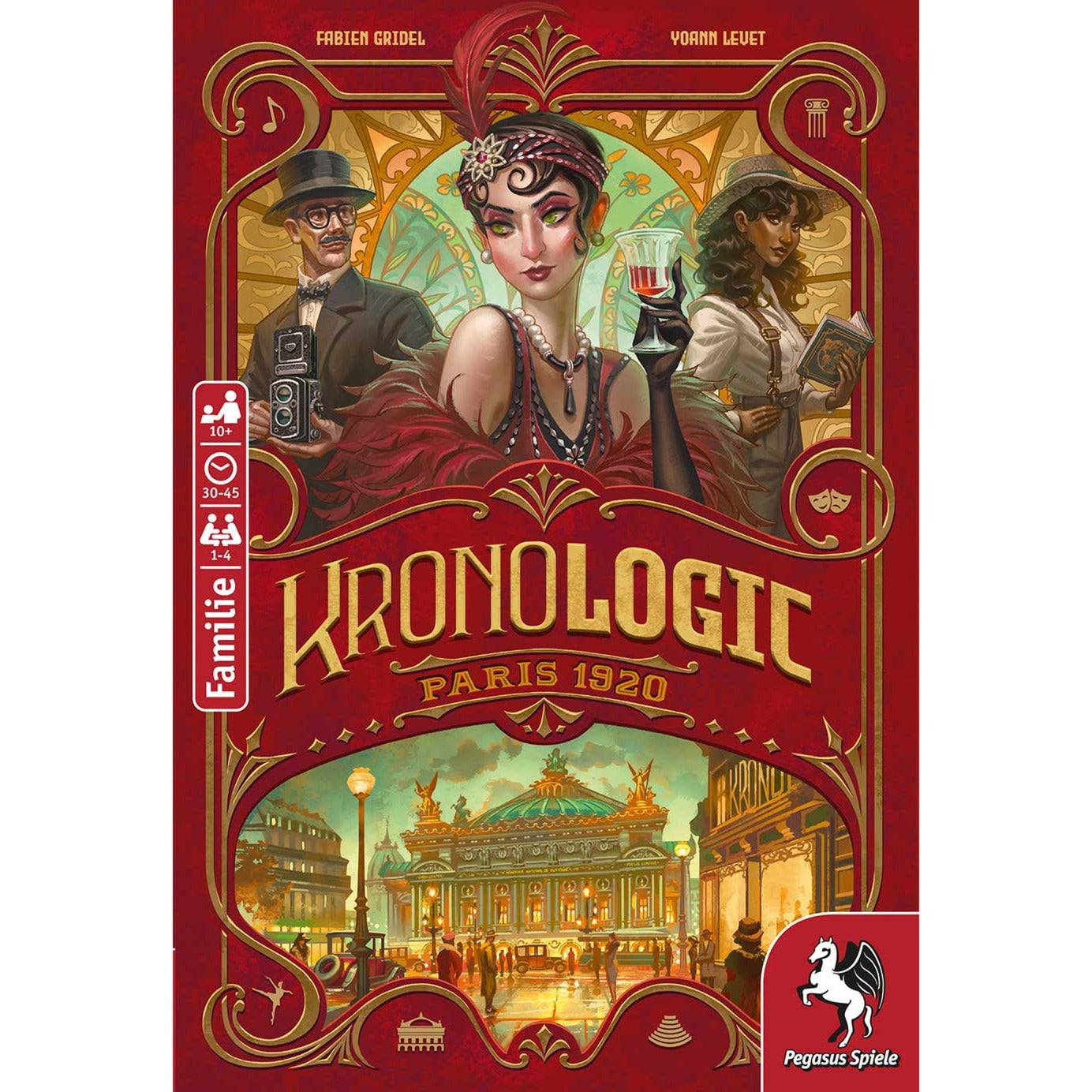 Kronologic - Paris 1920, Brettspiel