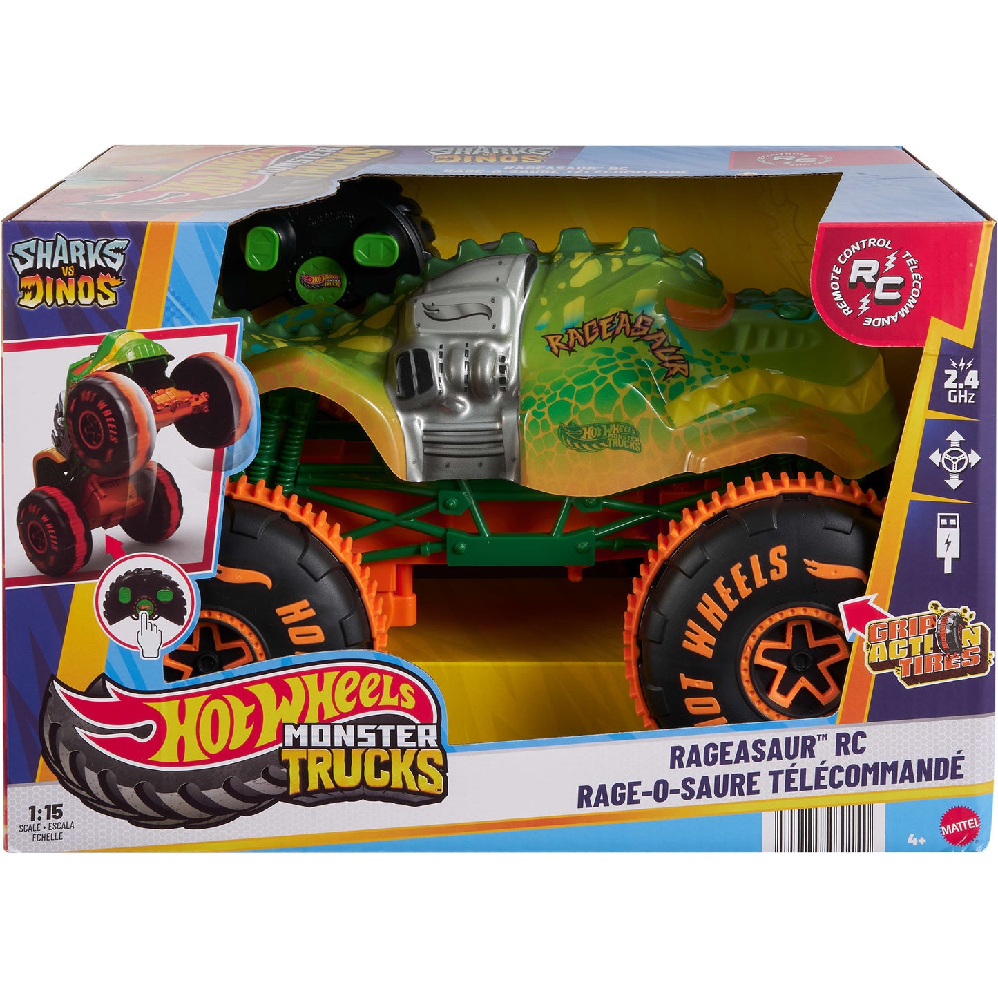 Monster Trucks Rageasaur 1:15, RC