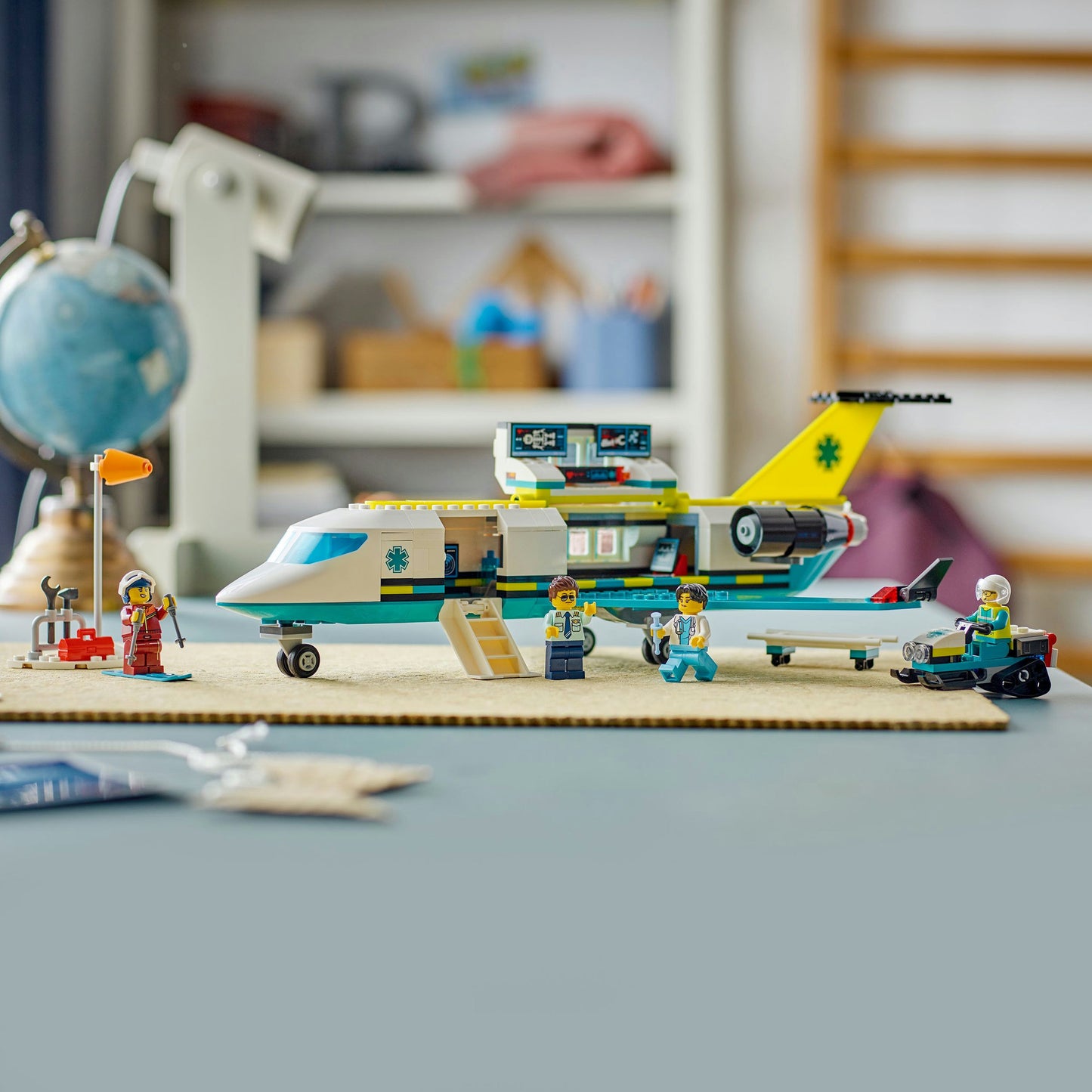 60465 City Notfallrettungsflugzeug, Konstruktionsspielzeug