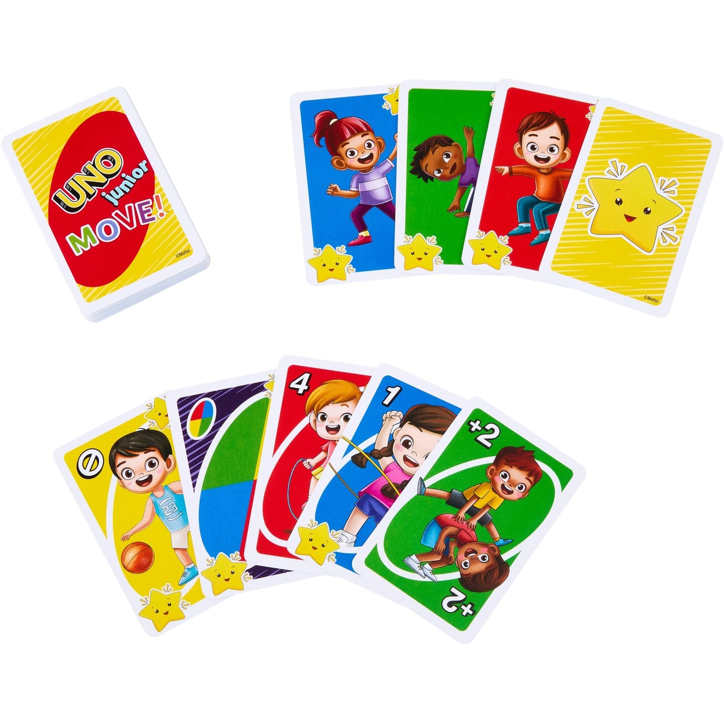 Mattel Games UNO Junior Move, Kartenspiel