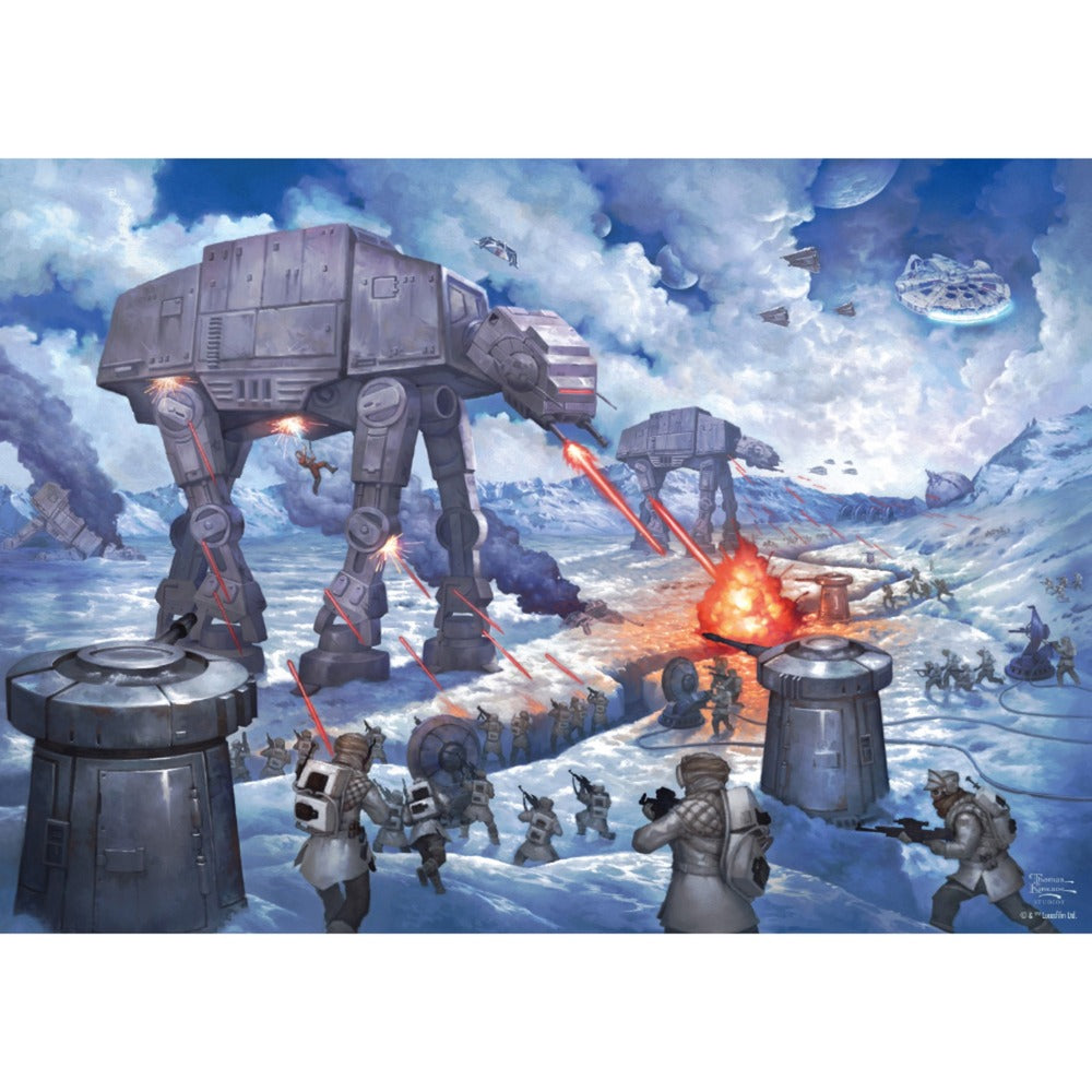 Schmidt Spiele Thomas Kinkade Studios: Star Wars - Die Schlacht von Hoth (1000 Teile)