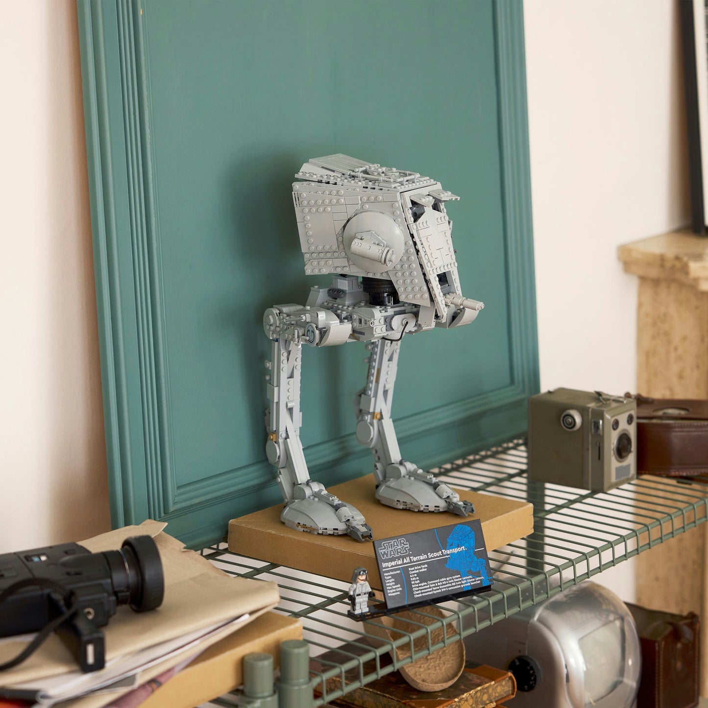 75417 Star Wars AT-ST Kampfläufer, Konstruktionsspielzeug