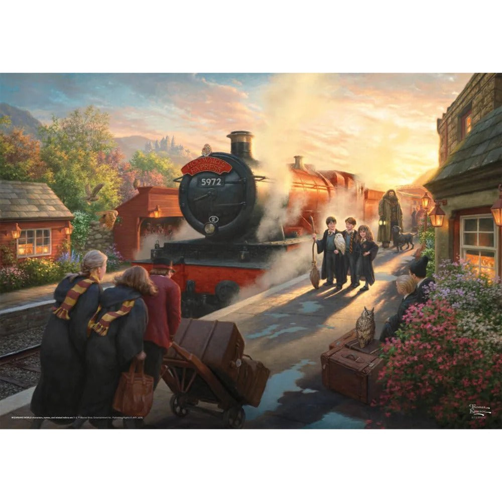 Schmidt Spiele Thomas Kinkade Studios: Wizarding World Harry Potter Hogwarts Express (1000 Teile)