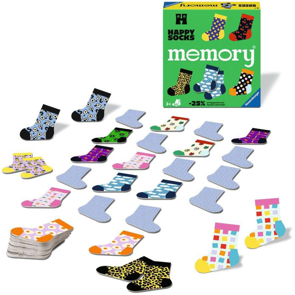 memory Happy Socks, Gedächtnisspiel