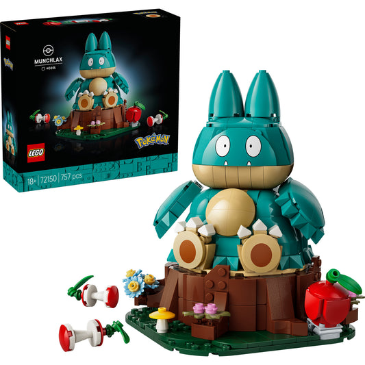 72150 Pokémon Mampfaxo, Konstruktionsspielzeug