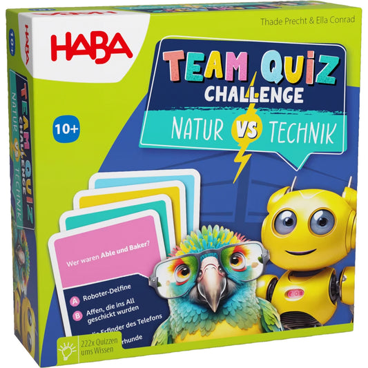 Team Quiz Challenge - Natur vs. Technik, Quizspiel