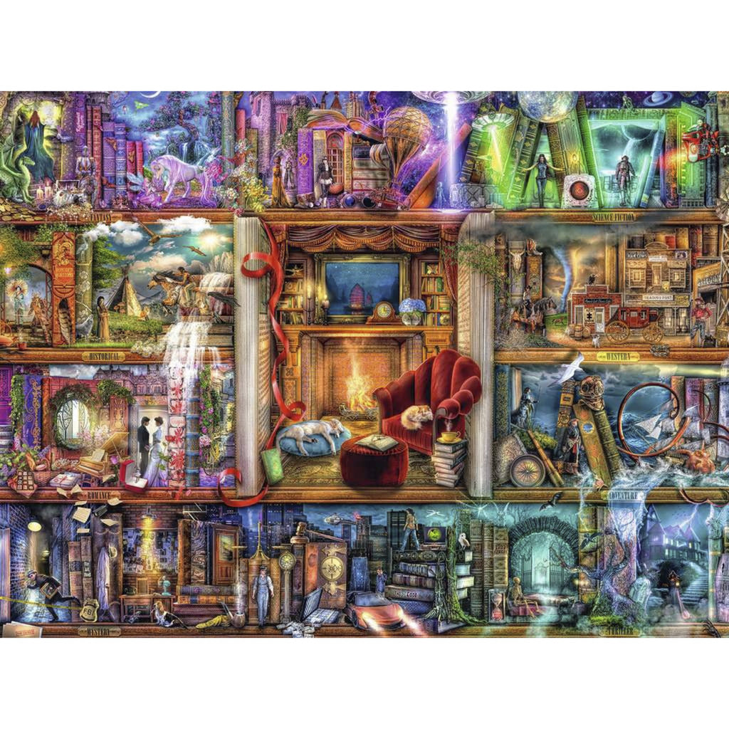 Puzzle Die grosse Bibliothek