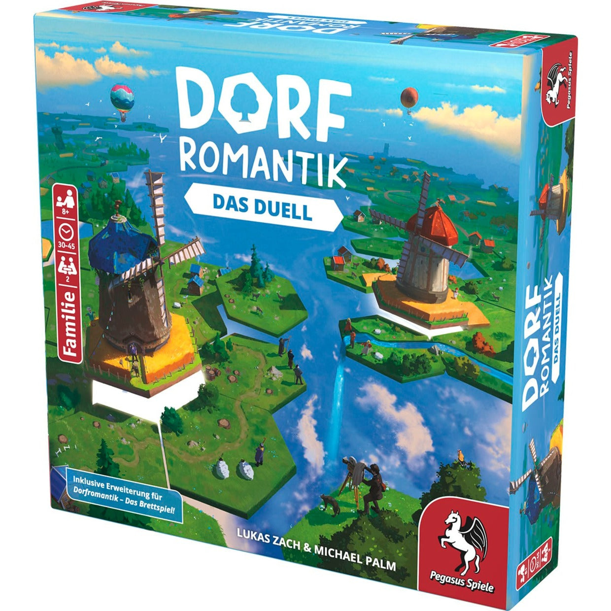 Pegasus Dorfromantik - Das Duell, Brettspiel