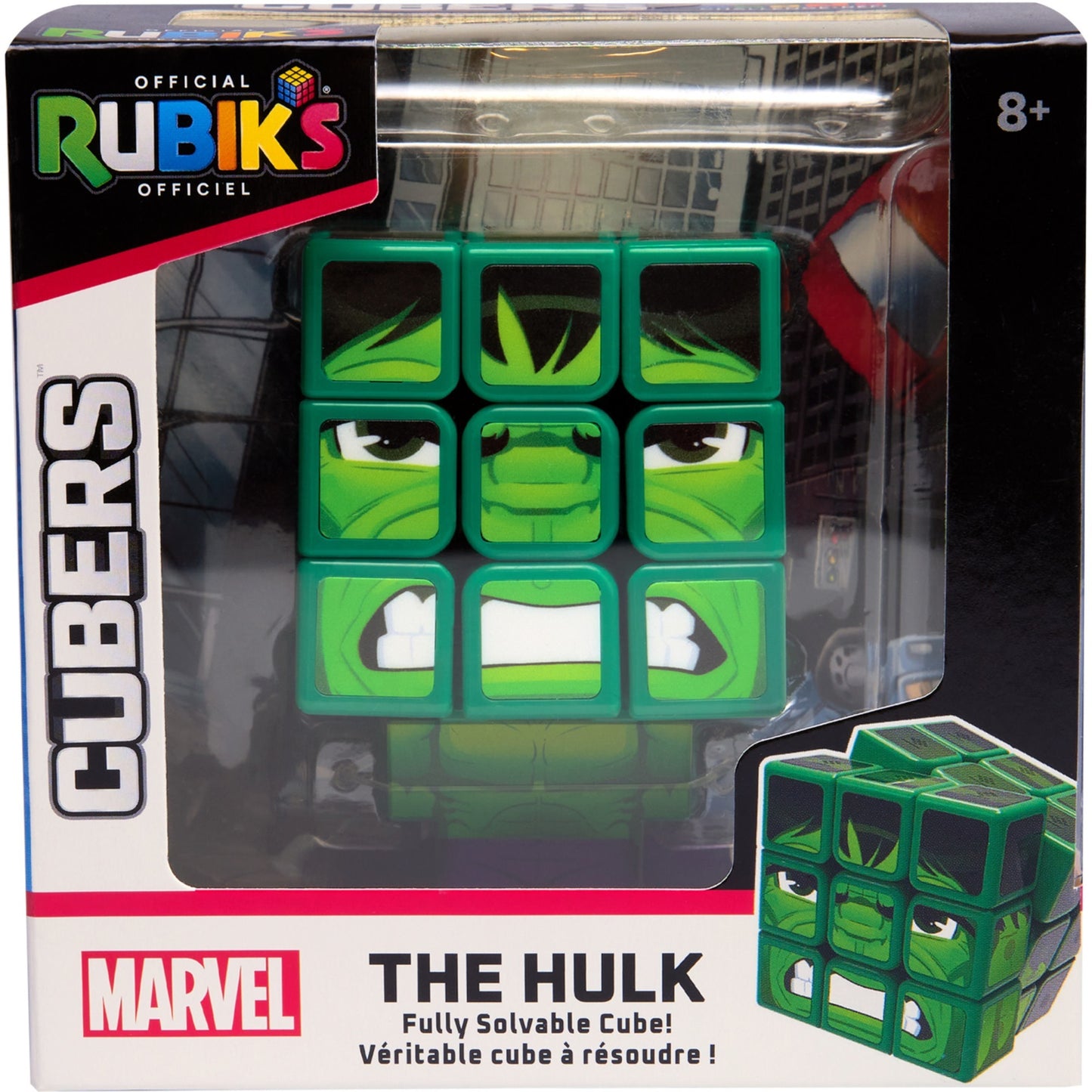 Spinmaster Rubik's - Cubers 3x3 Hulk