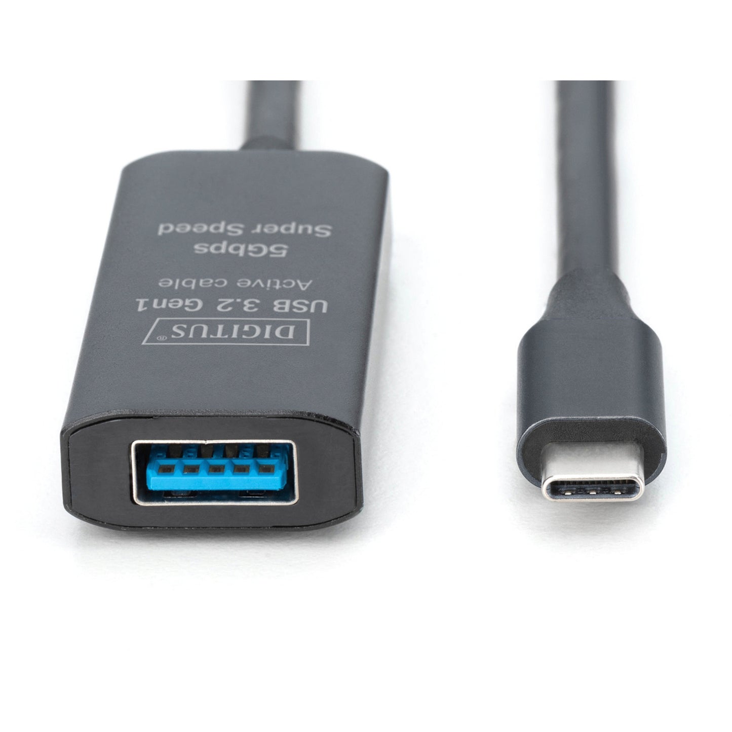 Aktives USB 3.2 Gen 1 Verlängerungskabel, USB-C Stecker > USB-A Buchse