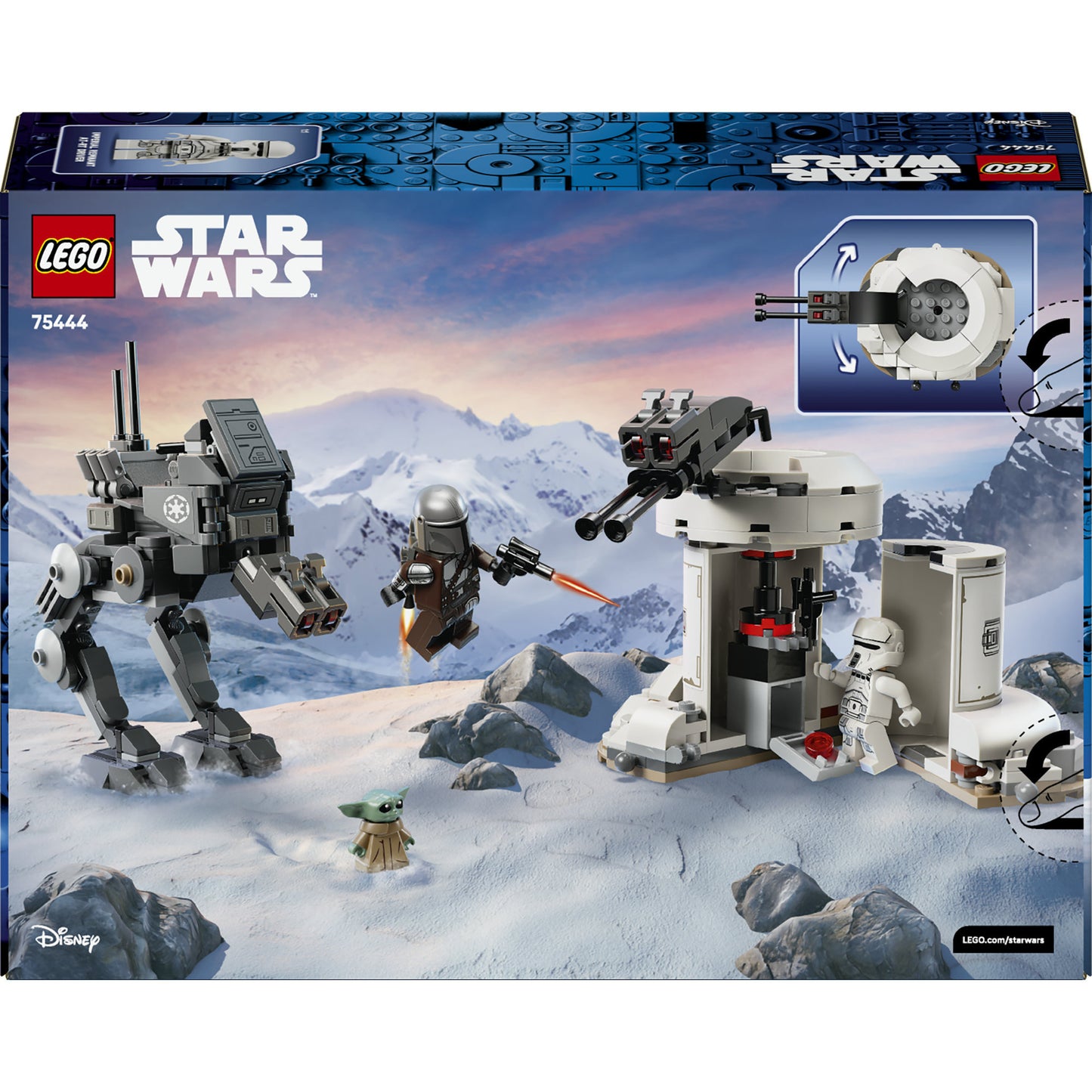 75444 Star Wars Angriff des AT-RT, Konstruktionsspielzeug