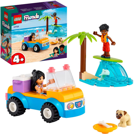 LEGO 41725 Friends Strandbuggy-Spaß, Konstruktionsspielzeug