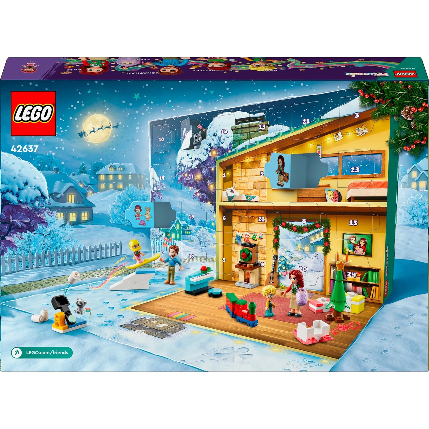 LEGO 42637 Friends Adventskalender 2024, Konstruktionsspielzeug