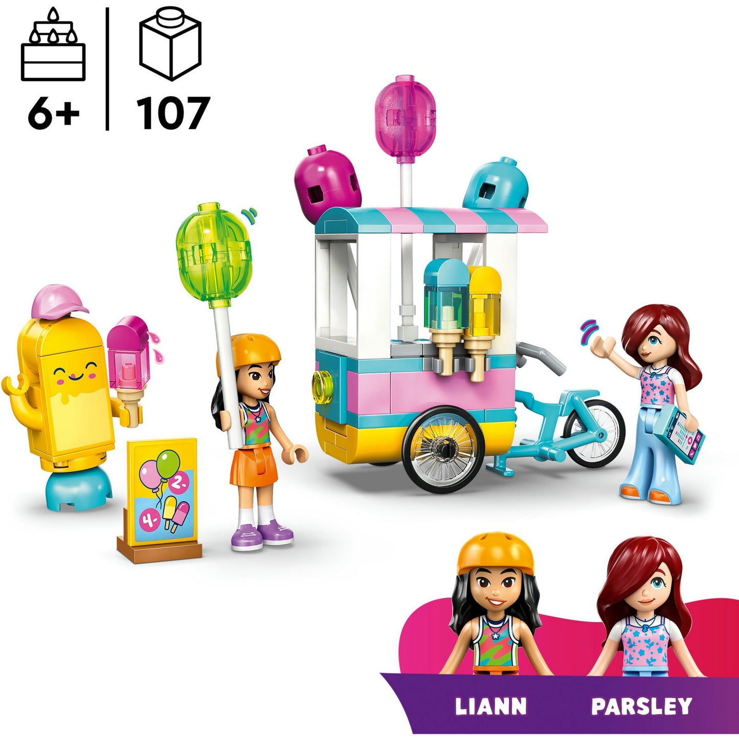 42692 Friends Eis- und Luftballonstand, Konstruktionsspielzeug