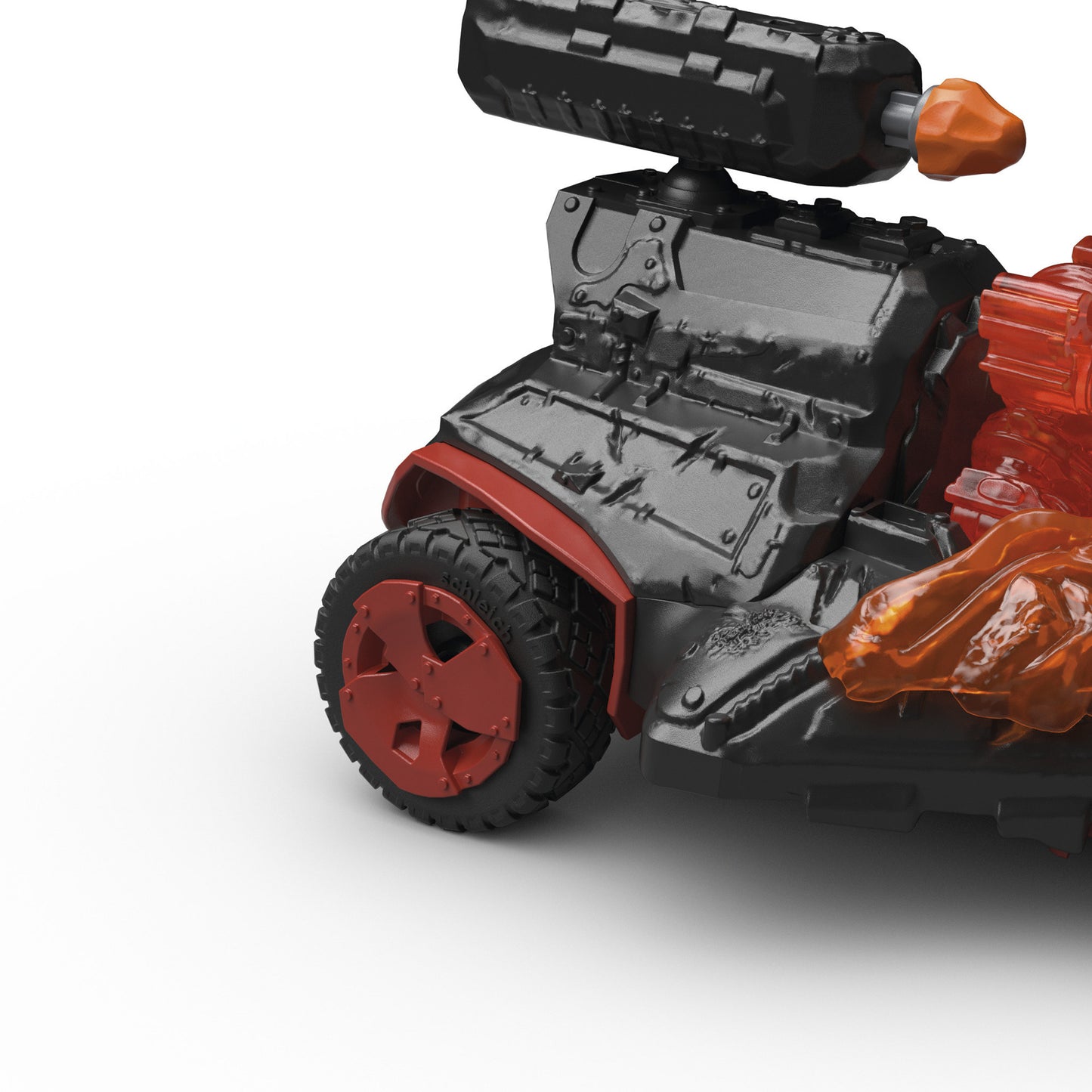 Eldrador Creatures Lava Düsenjet Fahrzeug mit Mini Cretaure, Spielfigur