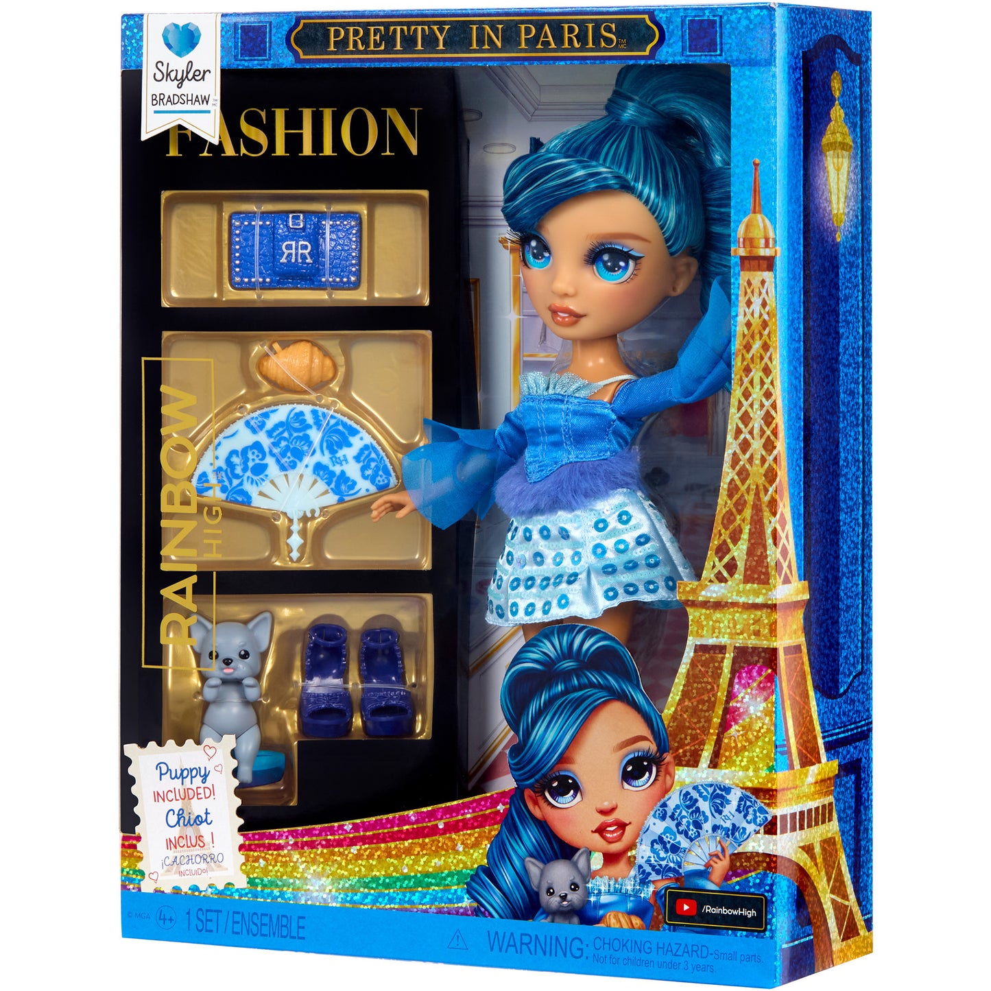 MGA Rainbow High Pretty in Paris - Skyler Bradshaw, Puppe