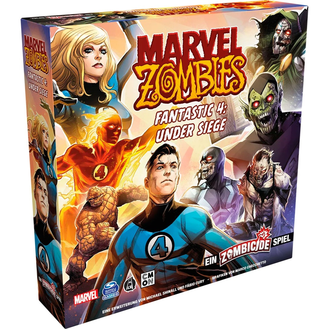 Asmodee Marvel Zombies - Fantastic 4 Under Siege, Kartenspiel