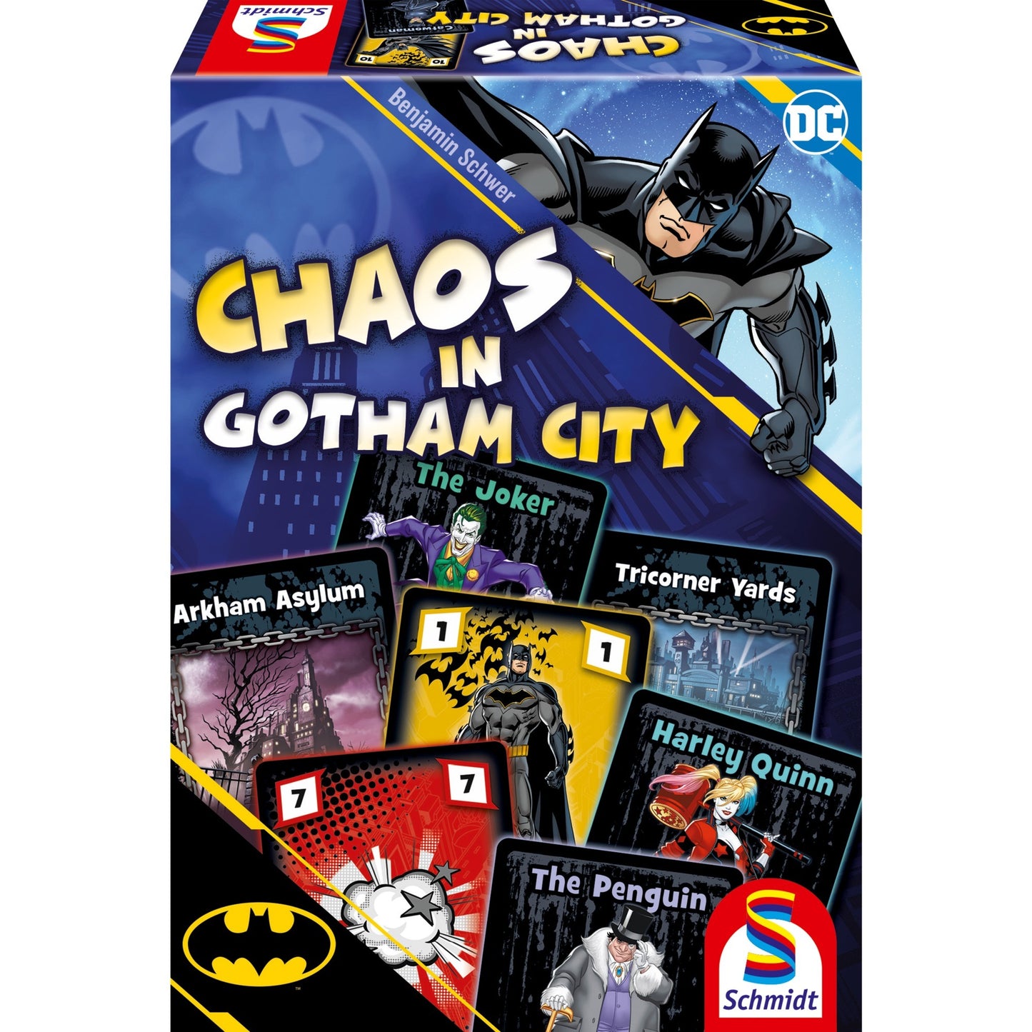 Schmidt Spiele Batman, Chaos in Gotham City, Brettspiel