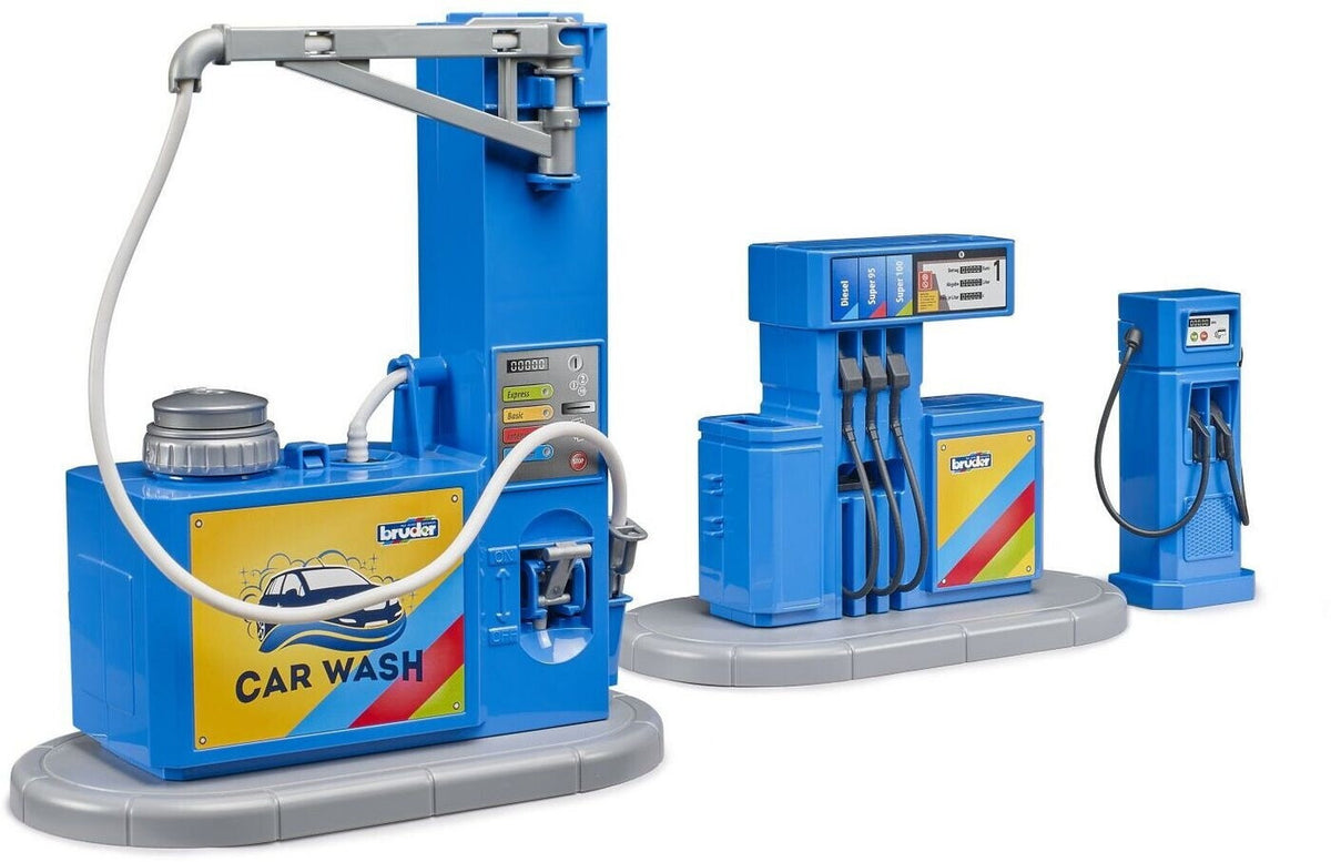 Zubehör Tankstelle mit Waschplatz