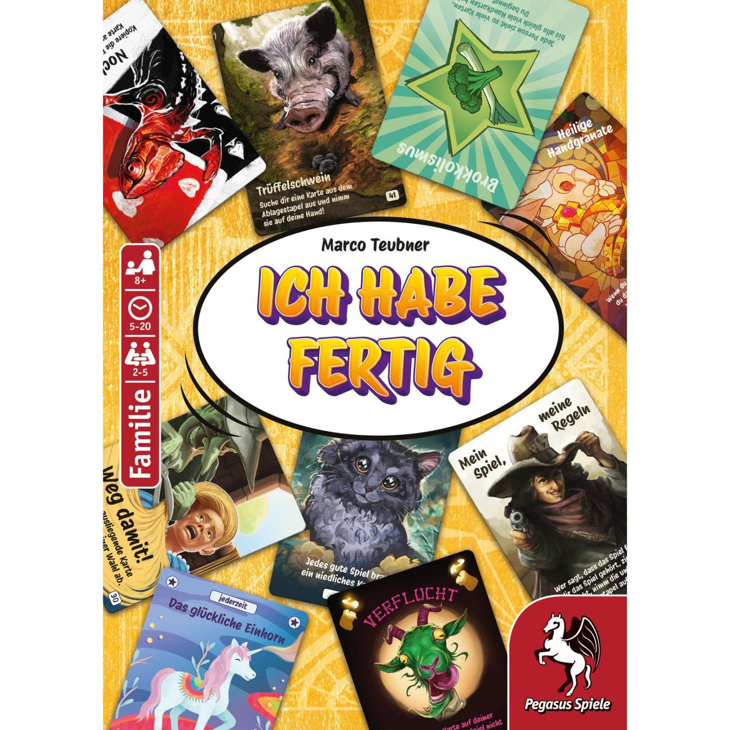 ICH HABE FERTIG, Kartenspiel
