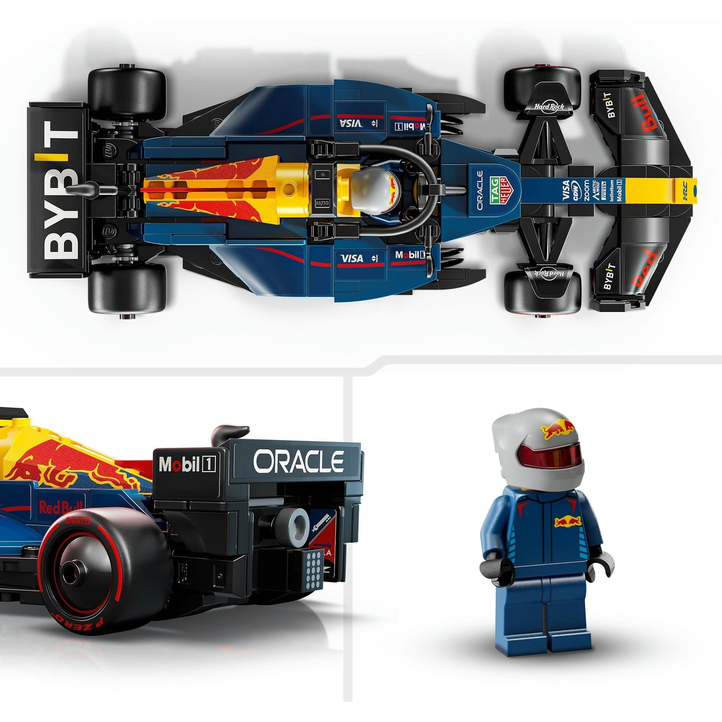 77243 Speed Champions Oracle Red Bull Racing RB20 F1 Rennauto, Konstruktionsspielzeug