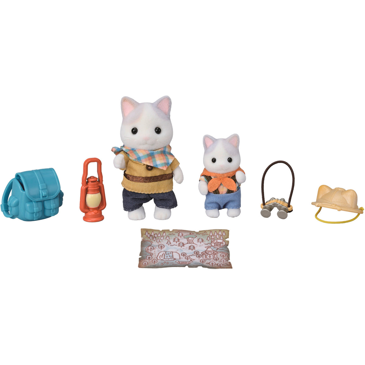 Sylvanian Families - Abenteuer Entdecker Set mit zwei Figuren, Konstruktionsspielzeug