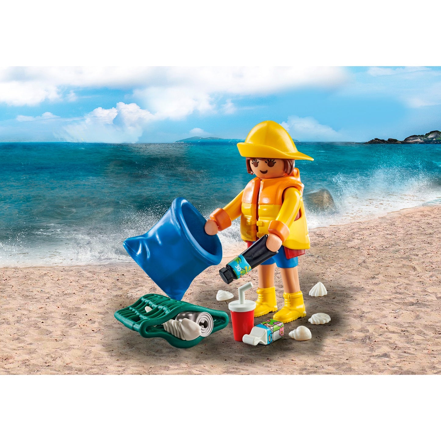 PLAYMOBIL 71163 specialPLUS Umweltschützerin, Konstruktionsspielzeug