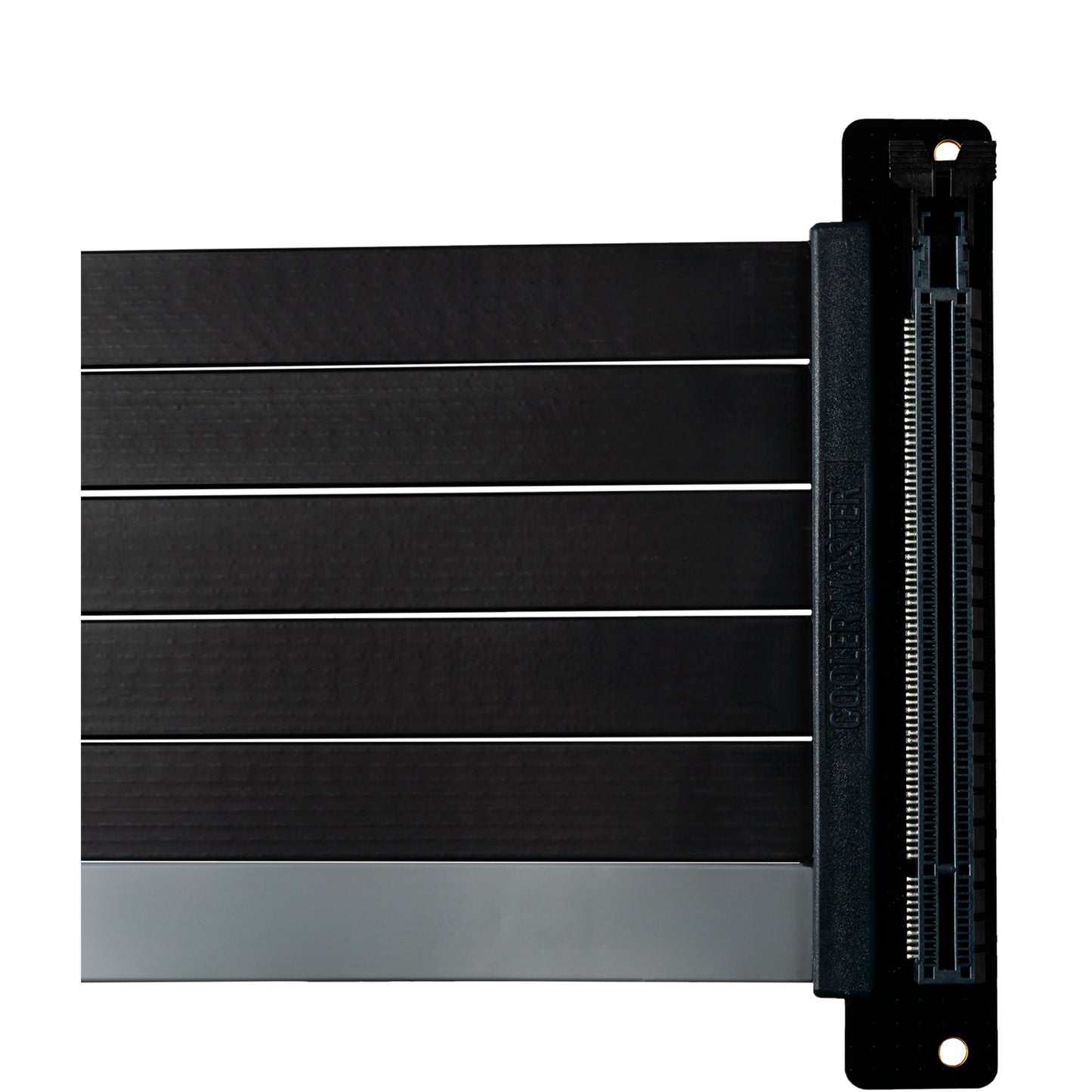 Cooler Master Riser Cable PCIe 4.0 x16 V2 (schwarz/grau, 20cm)
