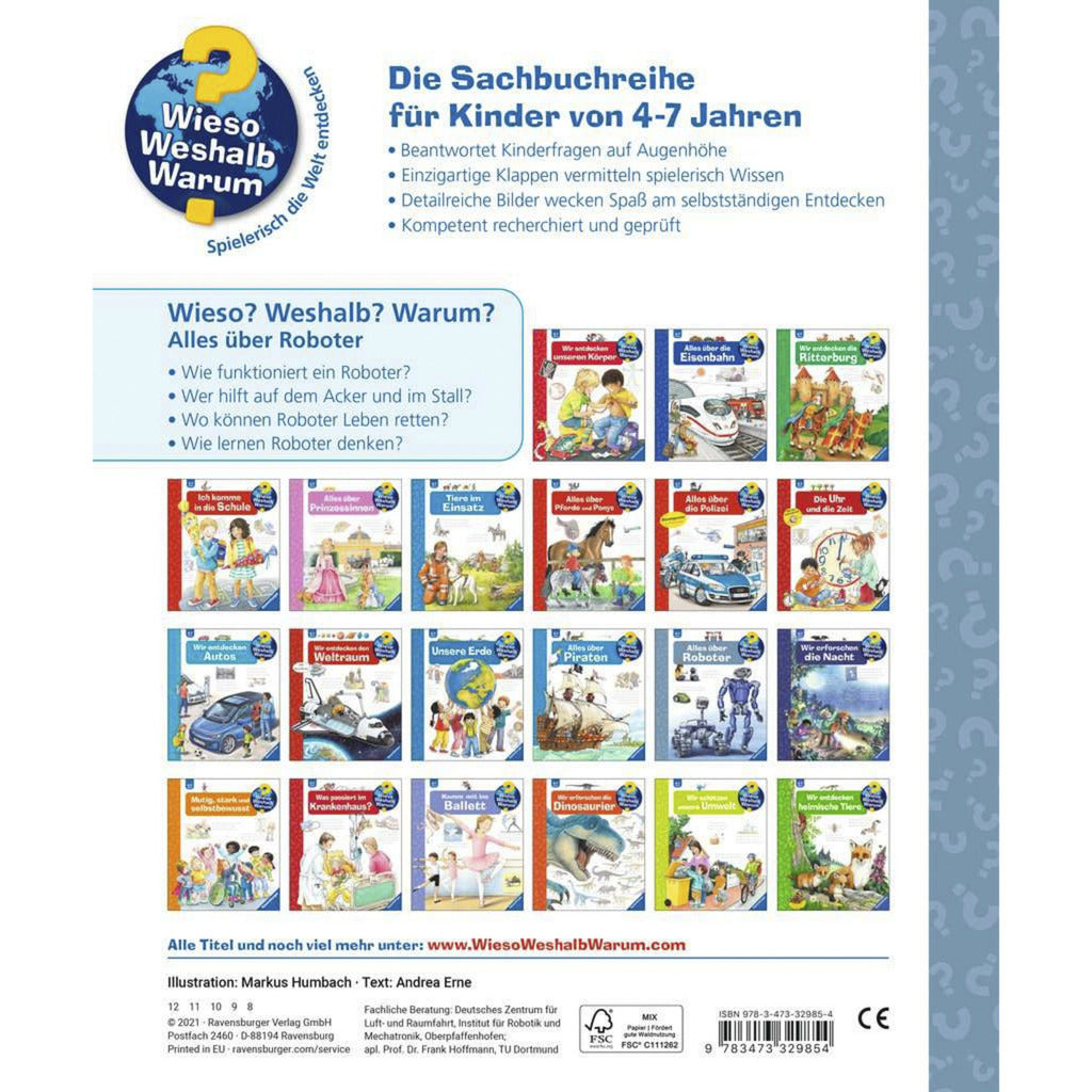 Wieso? Weshalb? Warum? Band 47 - Alles über Roboter, Lernbuch