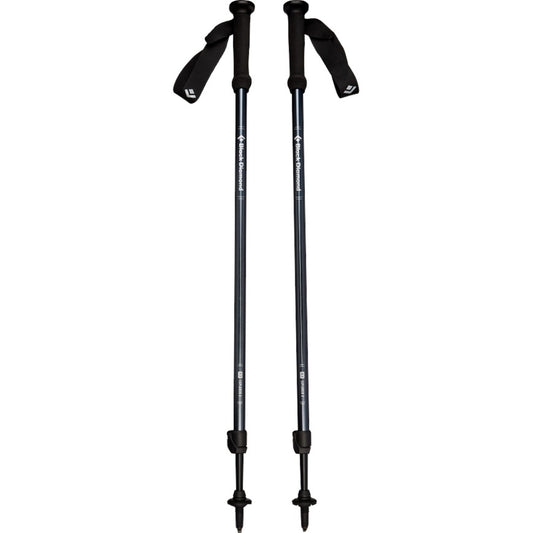 Black Diamond Trekkingstöcke Explorer 2 (schwarz, 1 Paar, 100 bis 140 cm)