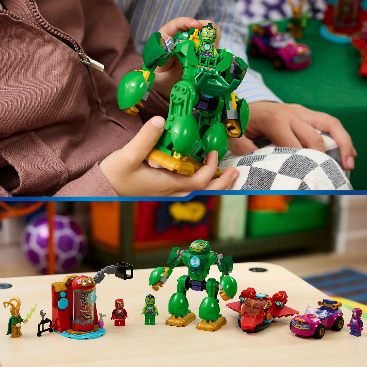 11211 Marvel Super Heroes Loki vs. Team Iron Man, Konstruktionsspielzeug