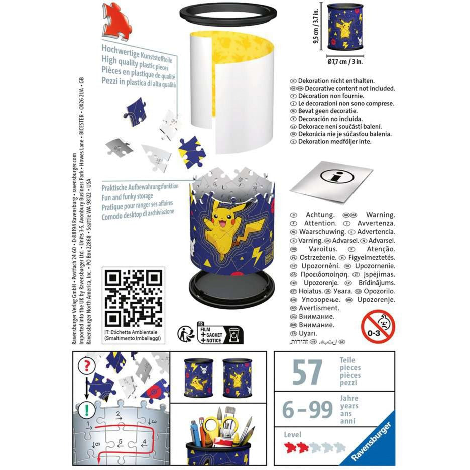 Ravensburger 3D Puzzle Utensilo Pokémon