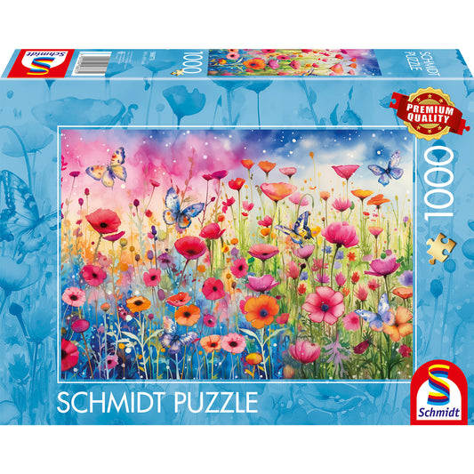 Mohnblumenwiese, Puzzle