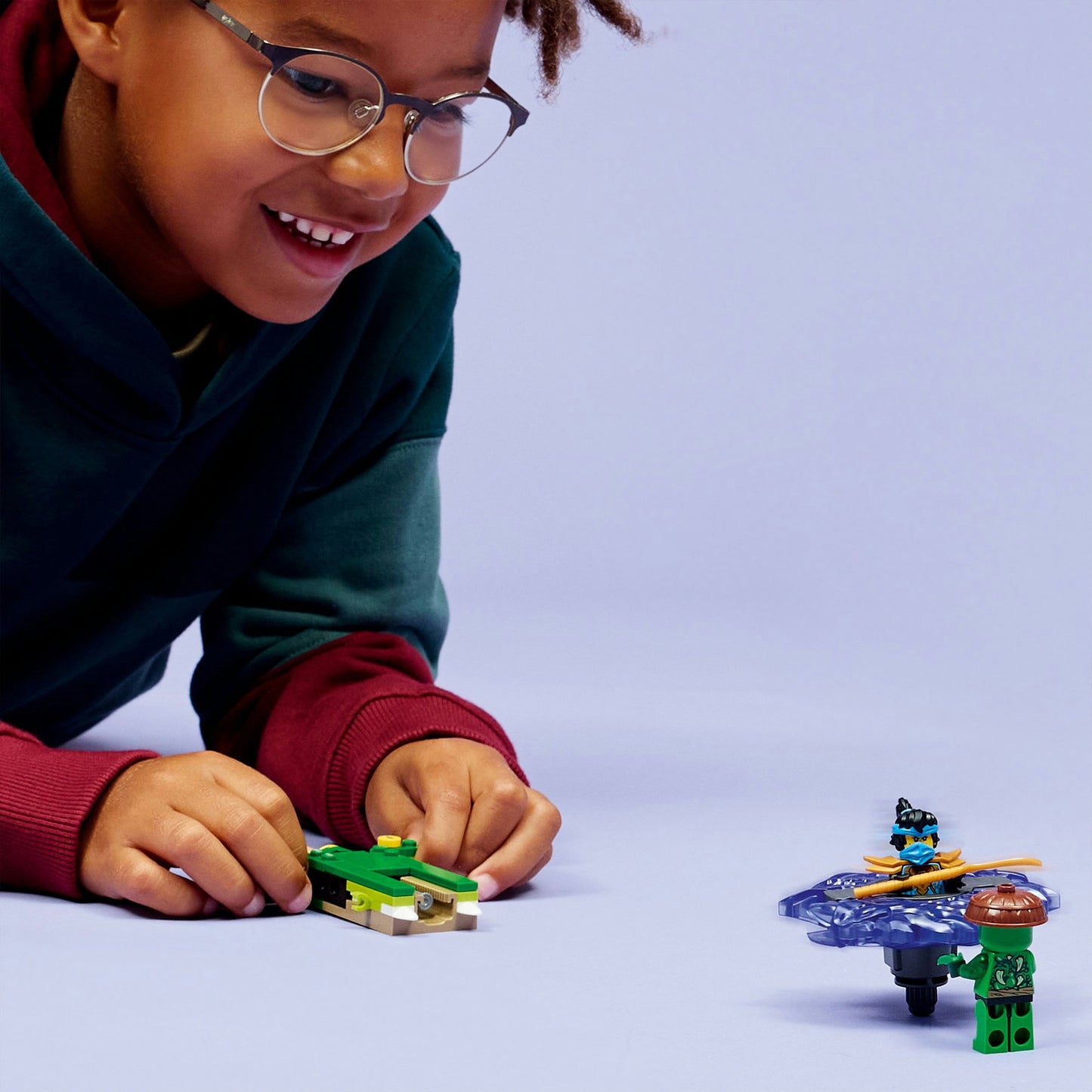 71849 Ninjago Nya vs. Elementarmonster-Spinner, Konstruktionsspielzeug