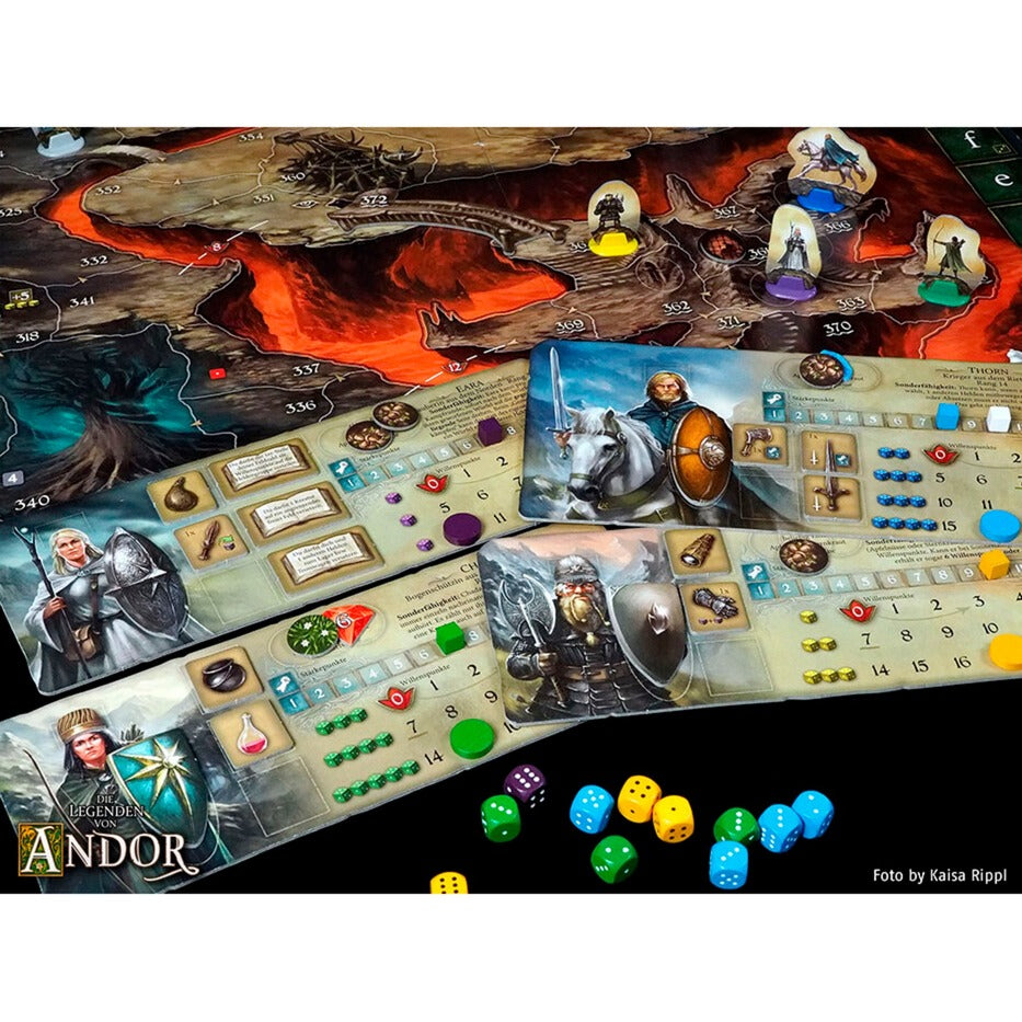 KOSMOS Die Legenden von Andor - Teil III: Die letzte Hoffnung, Brettspiel