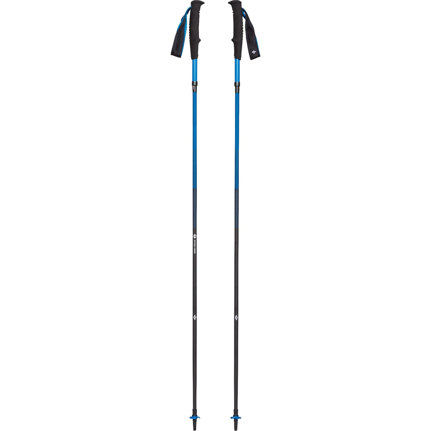 Black Diamond Trekkingstöcke Distance Carbon Z (blau, 1 Paar, 110 cm)